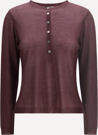 Mirror in the Sky Cardigan Surya Henley Woman M