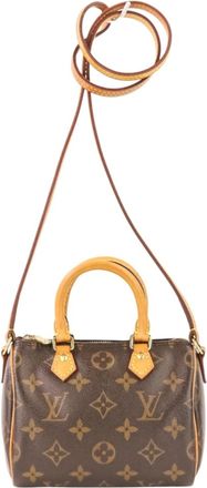 Louis Vuitton Monogram Brown Monogram Pouch (Pre-Owned)