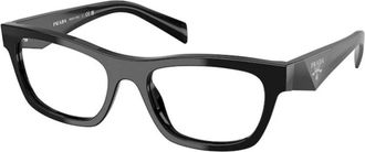 Prada Glasses, female, Black, 54 MM, Butterfly Optical Frame