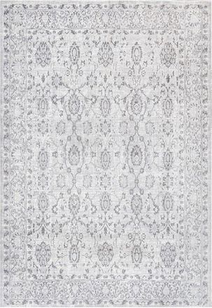 Jonathan Y Designs Lotus Modern Persian Floral Area Rug in Gray at Nordstrom, Size 4Ft 0In X 6Ft 0In