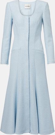 Roland Mouret Abito midi in jacquard