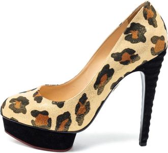 Charlotte Olympia Pumps Dolly 140mm Pre-owned - Oro