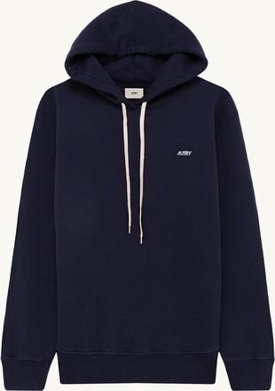 Autry FELPA CON CAPPUCCIO IN COTONE CON LOGO RICAMATO DONNA