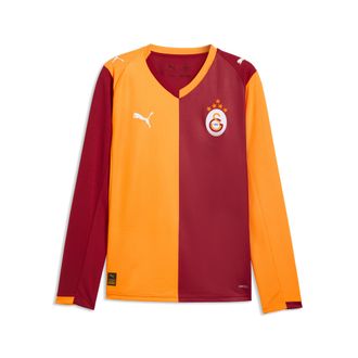 Puma Maglia gara Home a maniche lunghe Galatasaray SK da uomo, Accessori, Rosso, 3XL