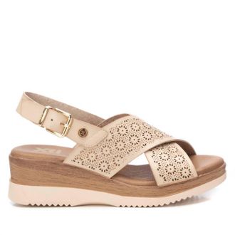 Xti Womens Wedge Sandals In Ice
