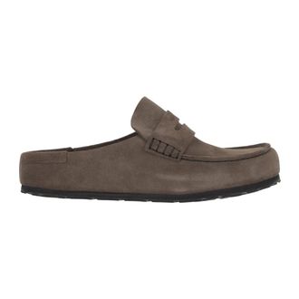 Birkenstock Naples Wrapped Loafers Narrow Fit - male - Birkenstock - Mules - Brown - 11 UK - Shoes