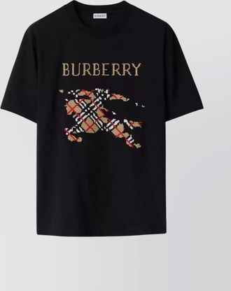 Burberry cotton relaxed-fit logo-embroidered t-shirt