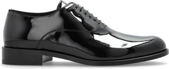 Giorgio Armani Derby-stijl schoenen - Heren - Nette schoenen - Zwart - 42 1/2 EU - Leer - Schoenen