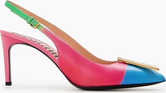 Moschino Womens Stiletto Court Shoes - Multi - Size: 5.5