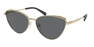 Michael Kors MK1140 CORTEZ Polarized 101481 Womens Sunglasses Gold Size 59