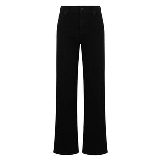 Frame Denim Le Slim Palazzo Jeans - female - Frame - Wide Jeans - Black - W24 - Jeans