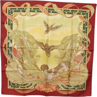 Ferragamo Pre-owned Silk Scarf - - Pre-owned - Donna - Multicolore - ONE SIZE