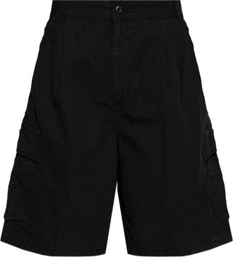 Carhartt Work in Progress Carhartt Wip, Casual Shorts, male, Black, Size: W33 Cole Cargo Shorts