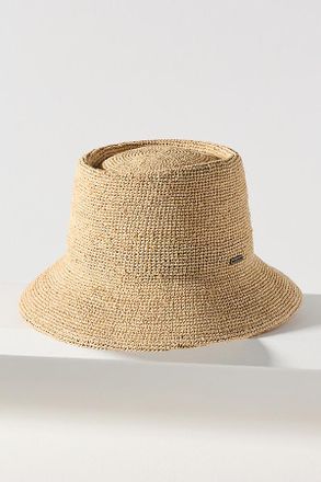 Brixton Ellee Straw Bucket Hat