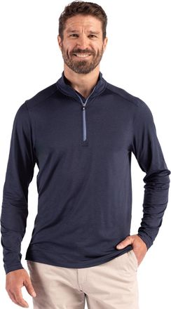 Cutter & Buck Coastline Epic Comfort Recycled Mens Quarter Zip