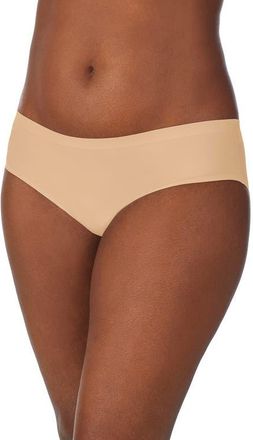 Le Mystere Smooth Shape Leak Resistant Hipster Briefs in Beige at Nordstrom, Size X-Large
