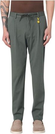 Manuel Ritz Hombre, Pantalones, Verde, Talla: S