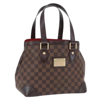Louis Vuitton Bolso Tote Damier Ebene Pre-owned - Pre-owned - Mujer - Marr&oacute;n - ONE SIZE