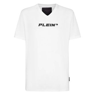 Philipp Plein Heren, Tops, Wit, Maat: 2XL Katoen