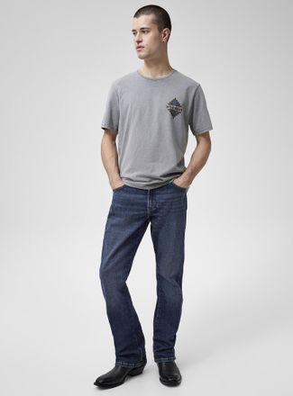 Wrangler Mens Dark blue Retro jean Bootcut fit