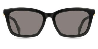 Gucci GG1596SK Asian Fit 001 Womens Sunglasses Black Size 55