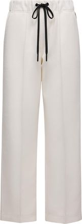 Moncler Logo Sweatpants White Size XS