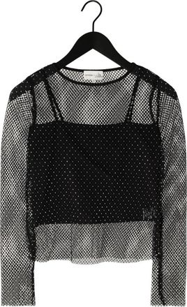 Omoda X Iris - Ines Top - Dames - Longsleeves - Zwart - XS - Tops
