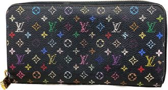 Louis Vuitton Grenade Noir Long Wallet (Bi-Fold) (Pre-Owned)