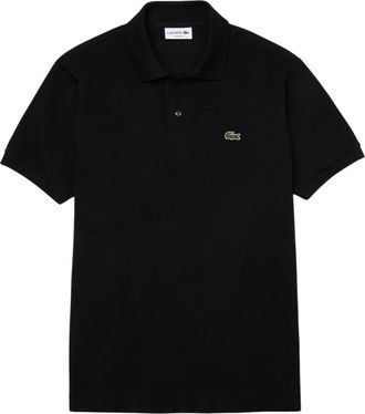 Lacoste Petit Piqu&eacute; Katoenen Polo - Heren - Polos - Zwart - 5XL - Katoen - Tops