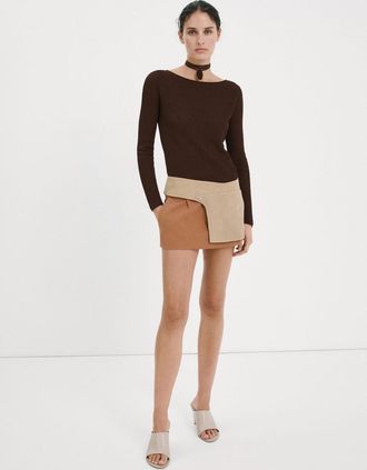 Mango Pullover maglia sottile cioccolato - Donna - XXS - MANGO