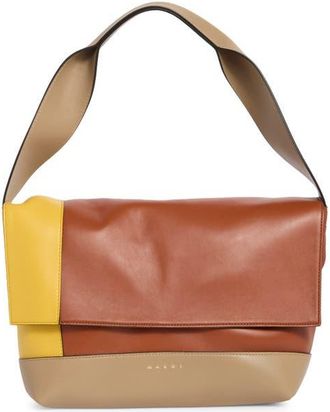 Marni Colorblock Pod Pochette Bag in Sun/bark/moon Stone at Nordstrom