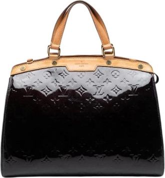 Louis Vuitton Pre-owned Handbags, female, Purple, Size: ONE SIZE Pre-owned The Brea GM