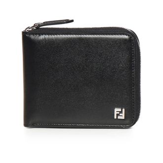Fendi Squared FF Wallet - male - Fendi - Wallets & Cardholders - Black - ONE SIZE - Accessories