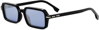 Fendi FE40174I 01X Womens Sunglasses Black Size 51