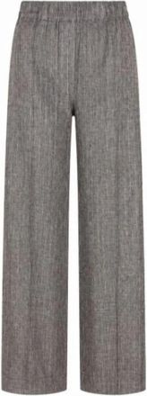 D.exterior Wide broeken - Dames - Wijde Broeken - Bruin - XS - Broeken