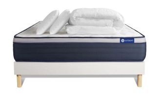 Actisom Pack Colch&oacute;n Blanco L&aacute;tex Y Espuma Viscoel&aacute;stica 180 X 200