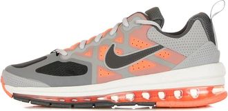 Nike Genome Lt Lage Sneaker Grijs/Mango - Heren - Hardloopschoenen - Veelkleurig - 40 1/2 EU - Leer - Fitness