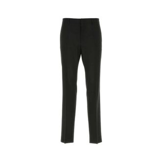 Valentino Garavani Heren, Broeken, Zwart, Maat: XL Wol