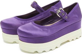 Miu Miu Mary Janes con plateau - Viola