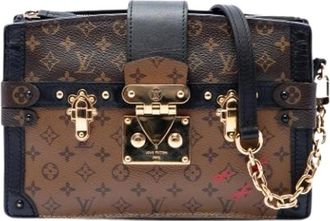 Louis Vuitton Pre-owned The Trunk - Dames - Vintage Schoudertas - Bruin - ONE Size - Leer - Vintage