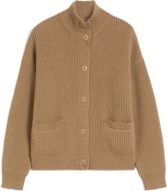 Max Mara Truien & Vesten, Dames, Bruin, S, Wol, Artur Bomber Jacket