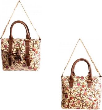 Generic Owl patterned Ladies fashion Bag Oilcloth waterproof Womens Fashion Shoulder strap Handbag (Yellow)