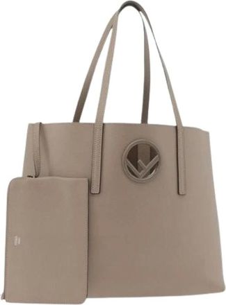 Fendi Pre-owned Tote Bags, female, Gray, Size: ONE SIZE Pre-owned Vintage Tote Bag