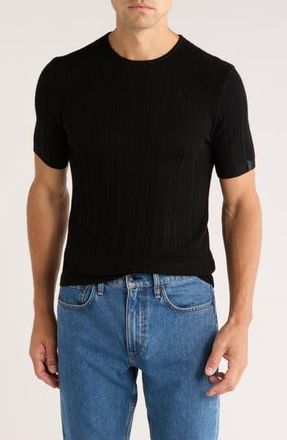 Rag & Bone Crawford Wool & Cashmere Sweater T-Shirt in Black at Nordstrom Rack, Size Xx-Large