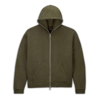 Nike Jordan Air Jordan x Travis Scott Full Zip Hooded Jacket Asia Sizing Military Green DZ5501-325