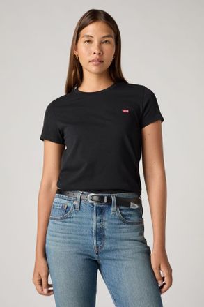 Levi's The Perfect Tee - Donna - L - Nero / Mineral Black