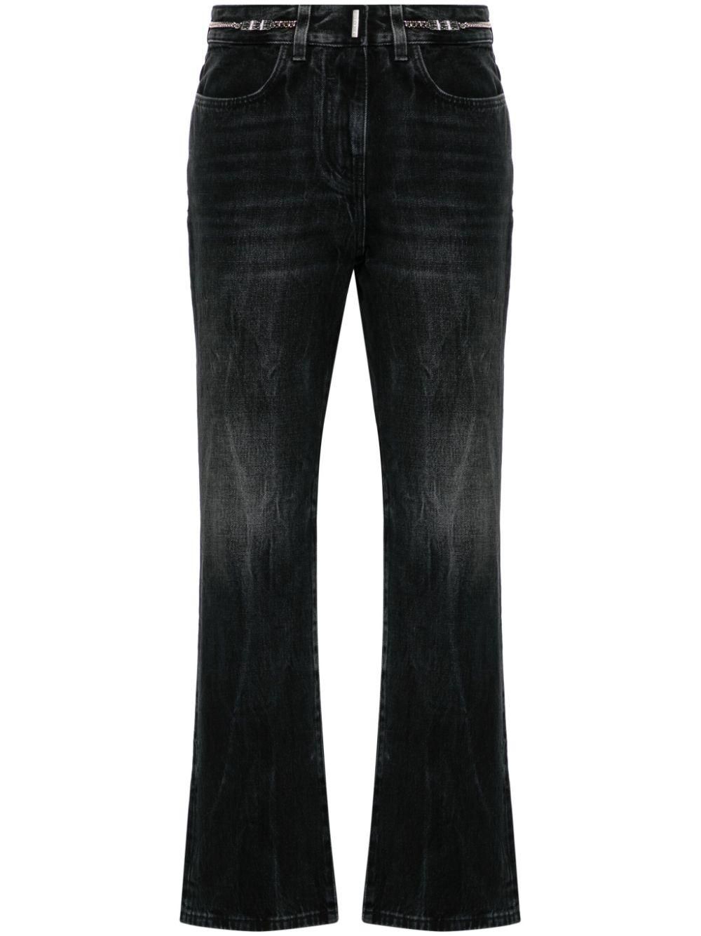 デニム・ジーパン GIVENCHY Women Denim Pants BW513J5Y3P 001 Black Givenchy: Black Jeans now up to −81% | Stylight