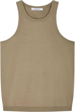 Max Mara Arnes sleeveless top - Neutrals