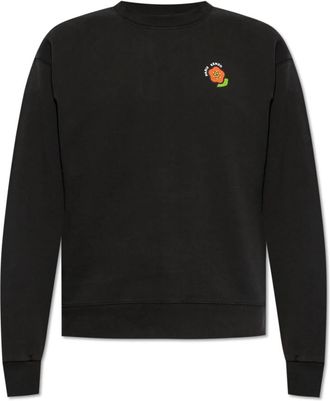 Kenzo Sweatshirt met Gedrukt Logo - Heren - Sweatshirts - Zwart - S - Katoen - Hoodies & sweatvesten