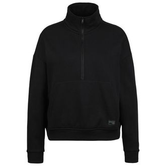 Stoic MMXX Nora Half-Zip Sweater Pullover f&uuml;r Damen | schwarz